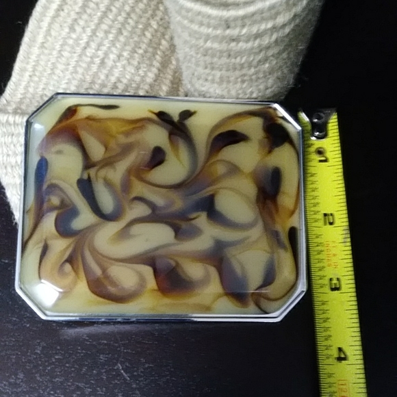 Chico's Linen And Leather Belt - Picture 3 of 9